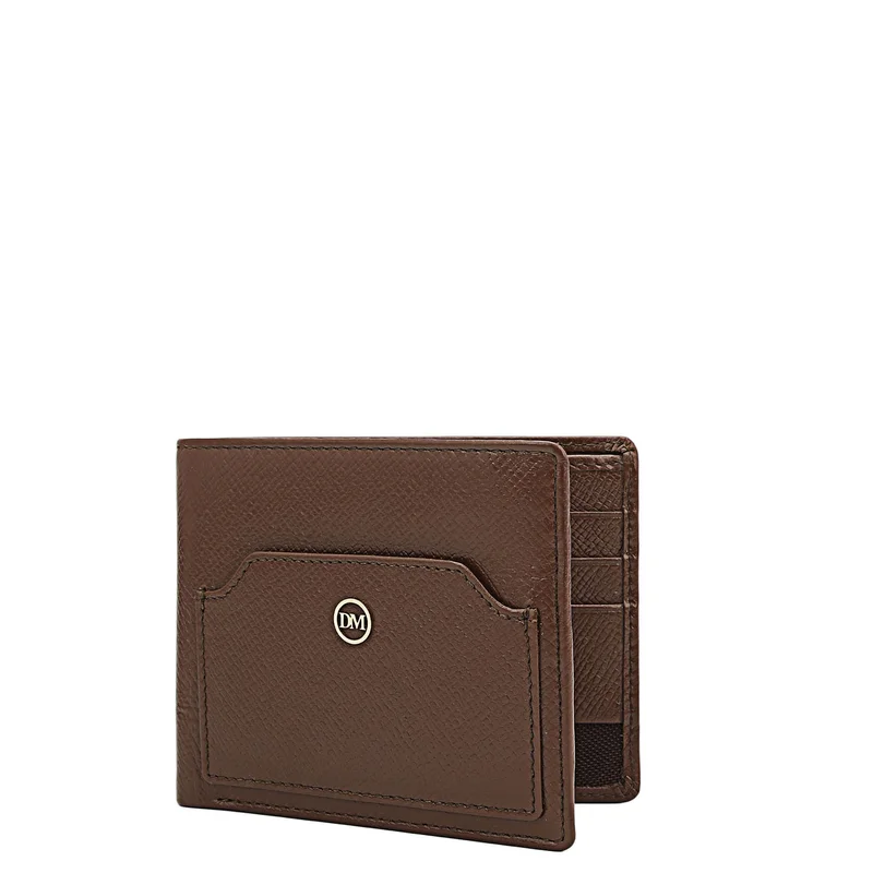 Da Milano Date Bifold Leather Mens Wallet